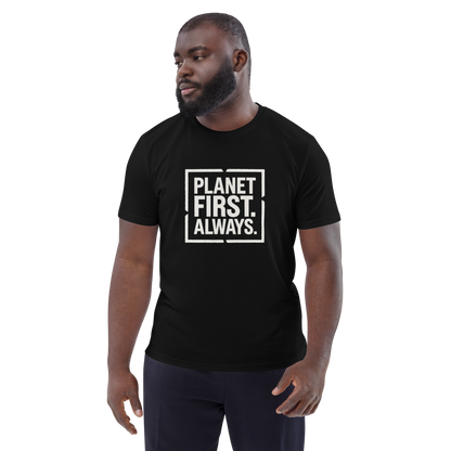 Camiseta "Planet First. Always."
