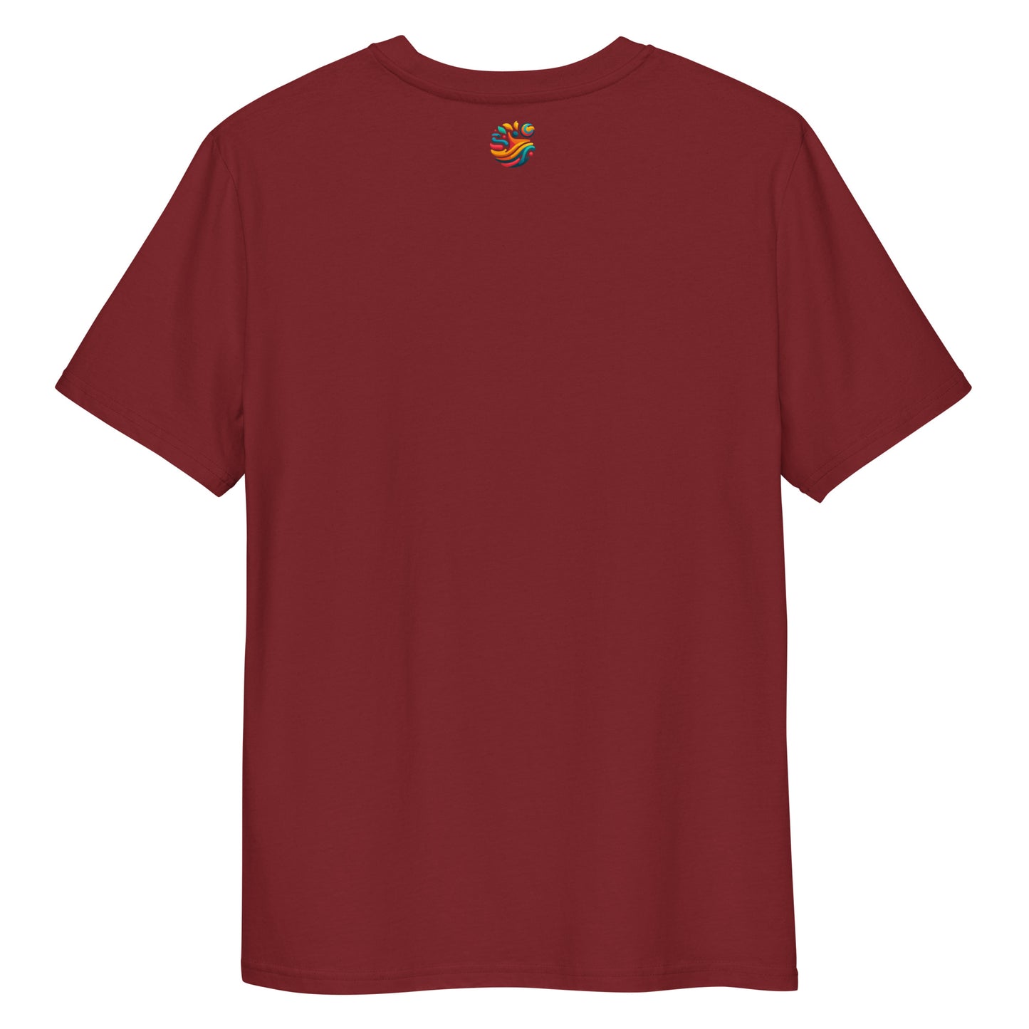 Camiseta de algodón orgánico unisex con Estampado de Surf y Palmera Tropical