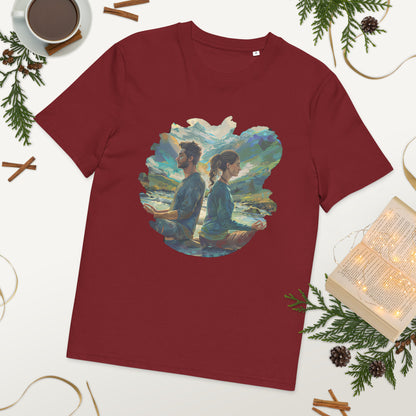 Camiseta de algodón orgánico unisex "Equilibrio Natural"