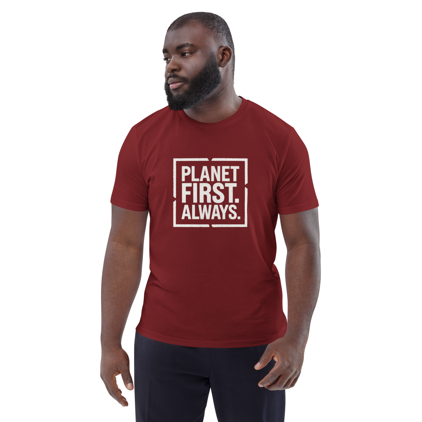 Camiseta "Planet First. Always."