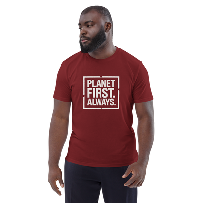 Camiseta "Planet First. Always."