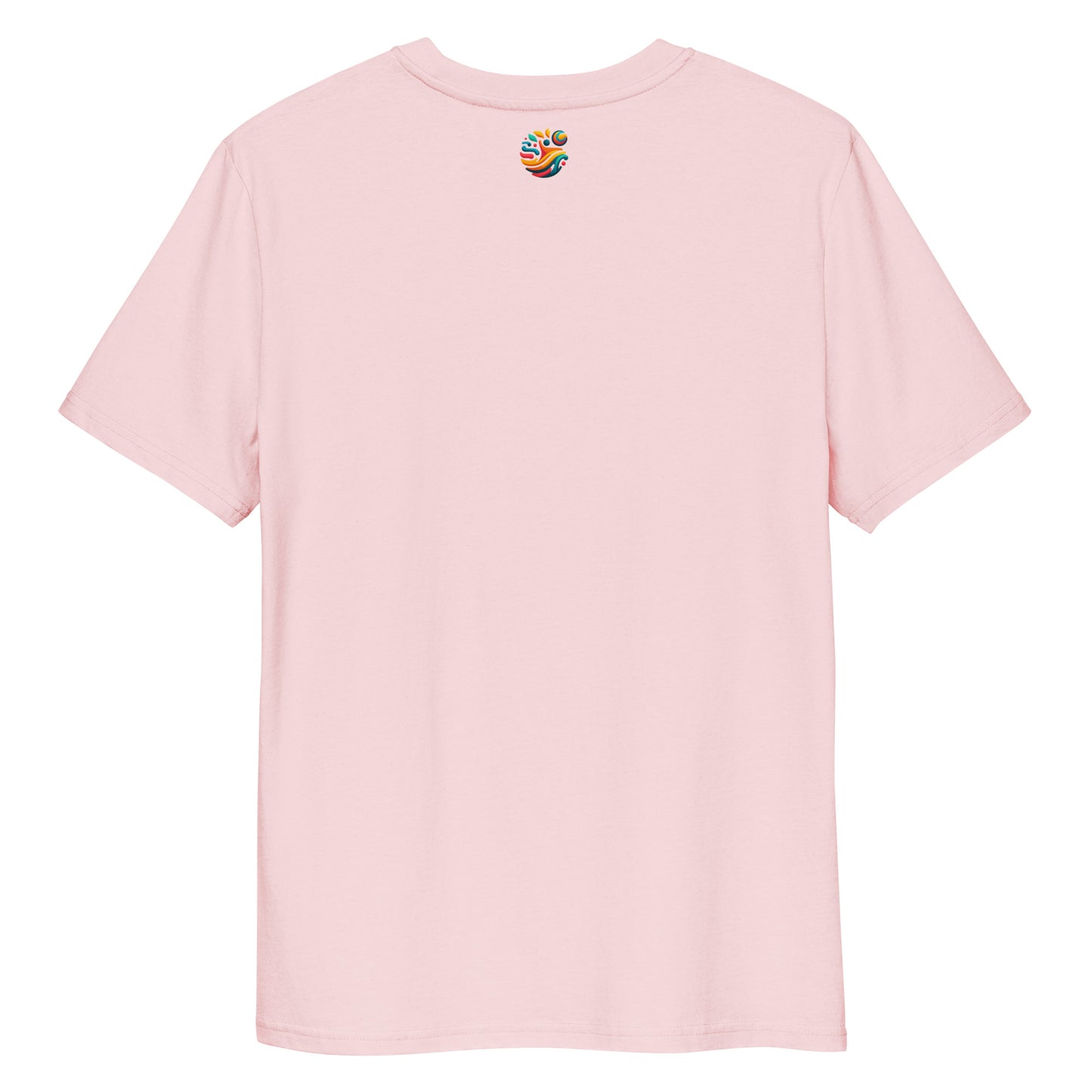 Camiseta de algodón orgánico unisex con Estampado de Surf y Palmera Tropical