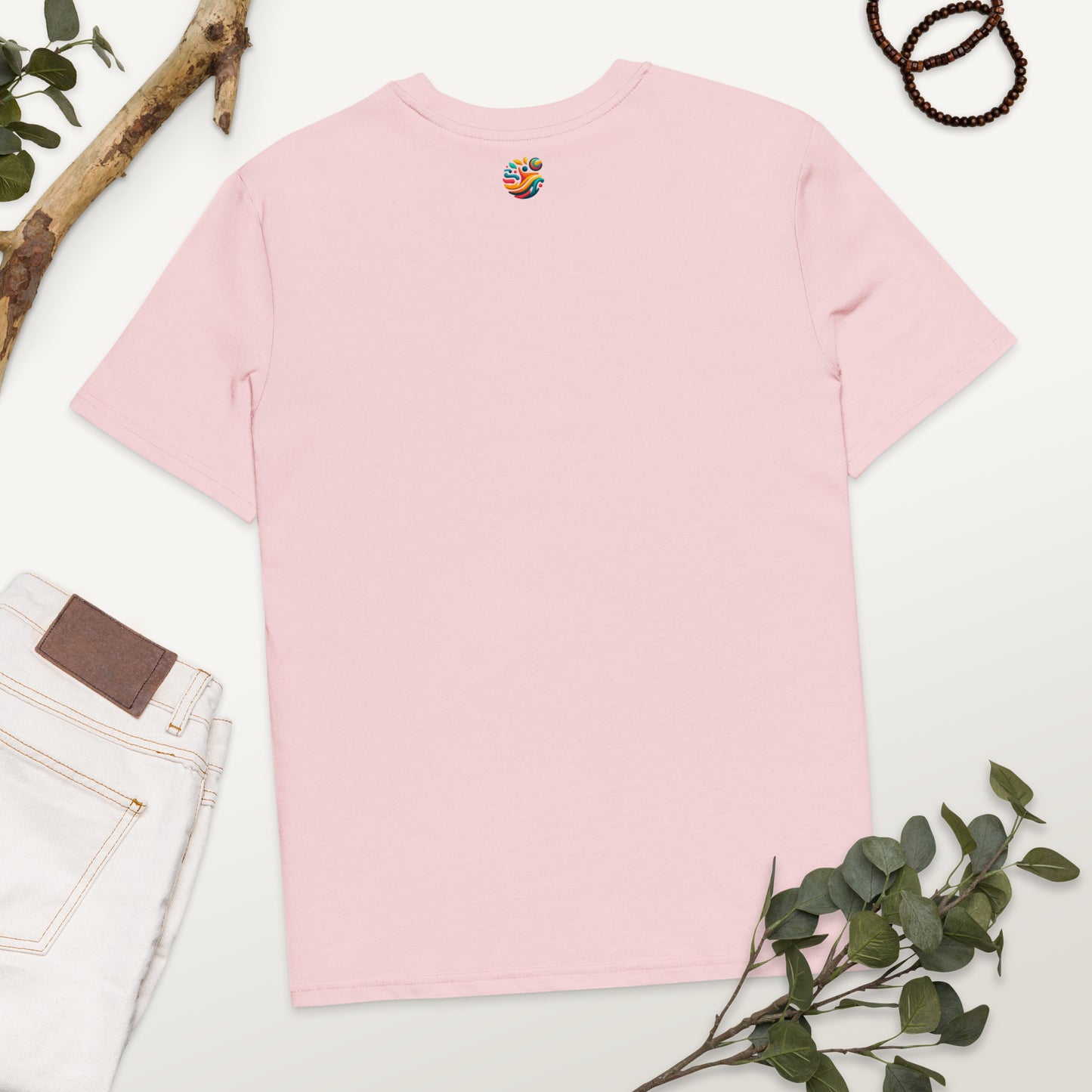 Camiseta de algodón orgánico unisex con Estampado de Realidad Virtual y Juegos