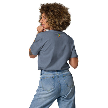 Camiseta Mujer de Algodón Orgánico "Cachorro Juguetón"