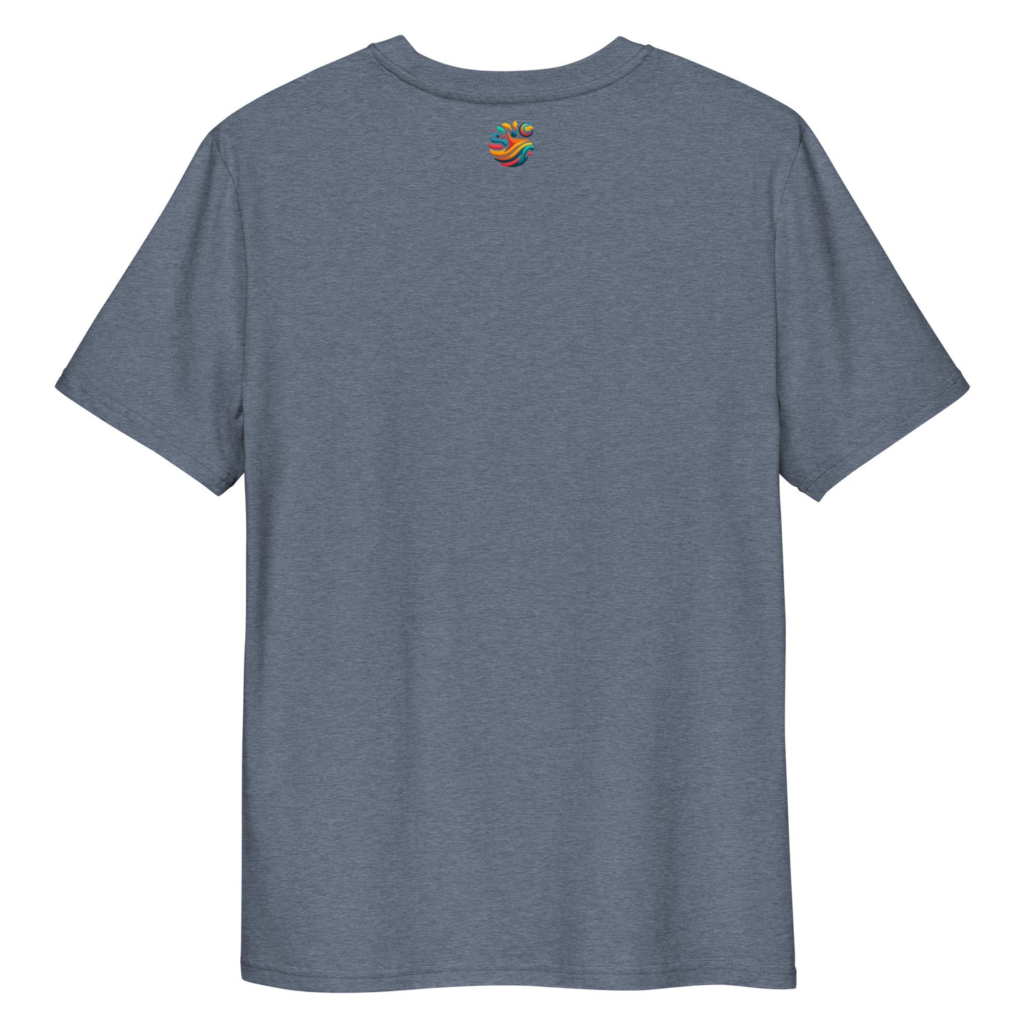 Camiseta de algodón orgánico unisex con Estampado de Surf y Palmera Tropical