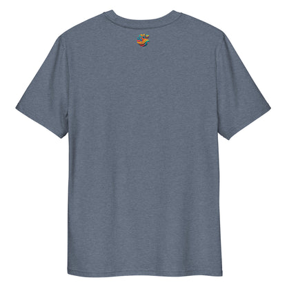 Camiseta de algodón orgánico unisex con Estampado de Turismo Urbano