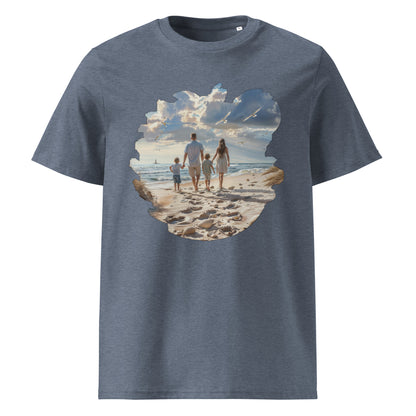 Camiseta de Algodón Orgánico Unisex "Días de Playa"