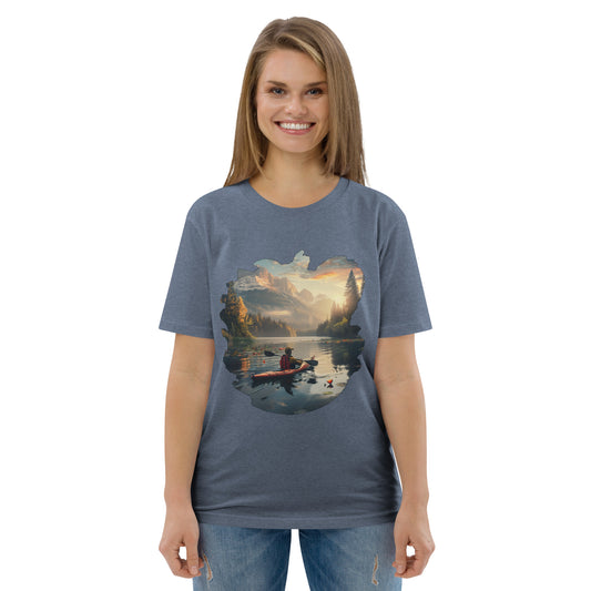 Camiseta Orgánica de Algodón "Explorador del Lago"