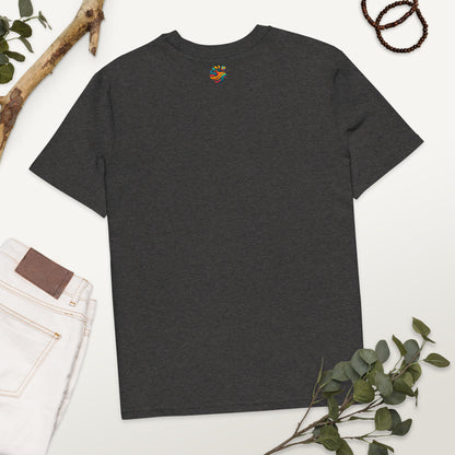 Camiseta de algodón orgánico unisex con Estampado de Realidad Virtual y Juegos
