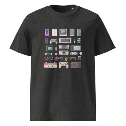 Camiseta de algodón orgánico unisex con Estampado de Gadgets Retro