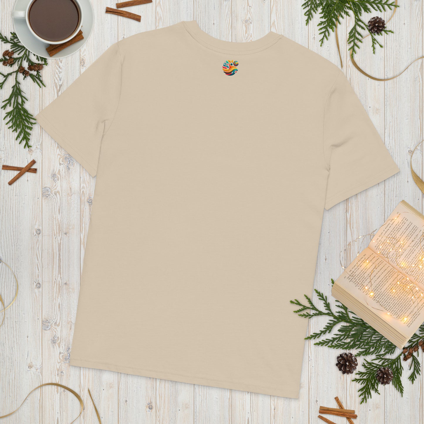 Camiseta de algodón orgánico unisex "Equilibrio Natural"