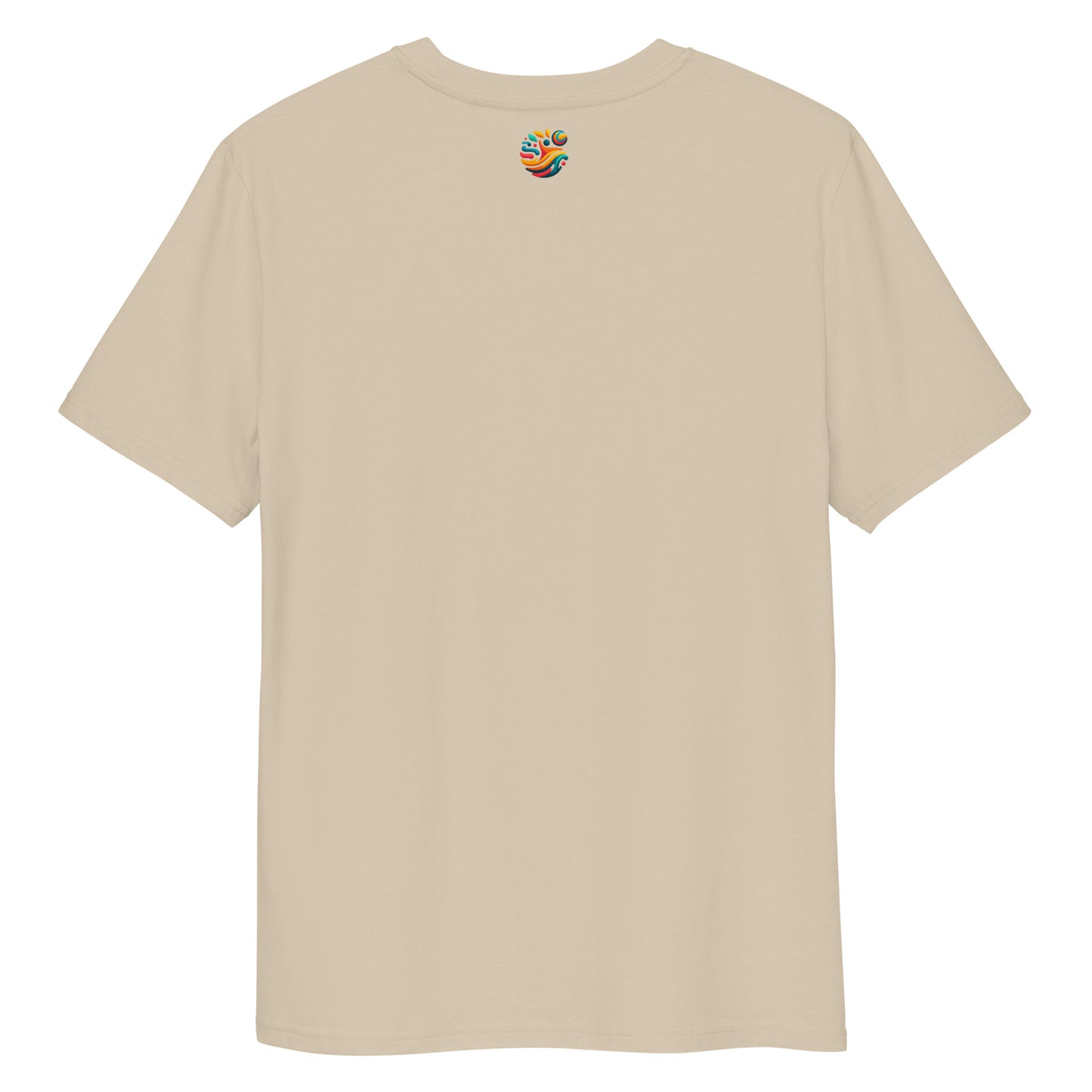 Camiseta de algodón orgánico unisex con Estampado de Surf y Palmera Tropical