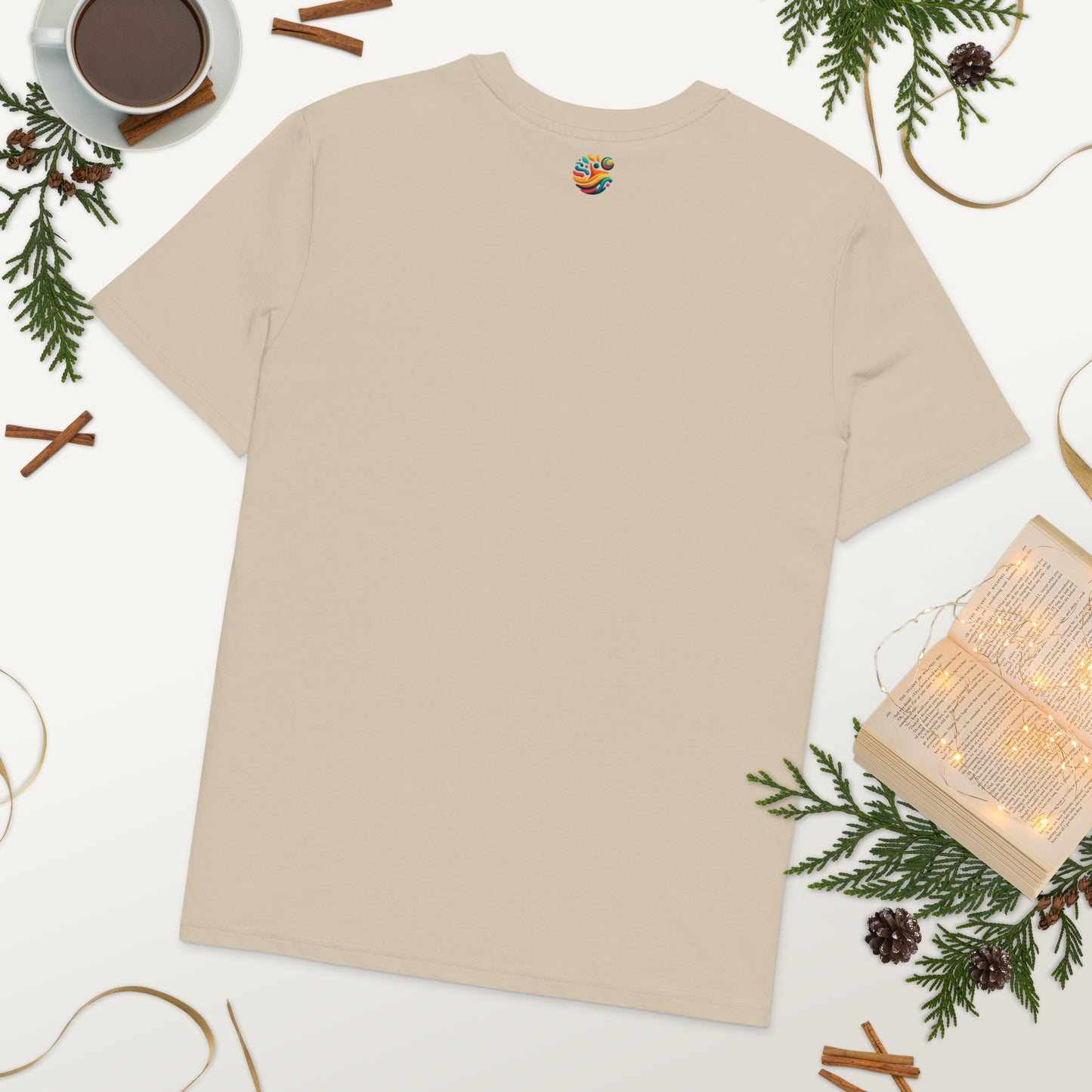 Camiseta de algodón orgánico unisex "Equilibrio Natural"