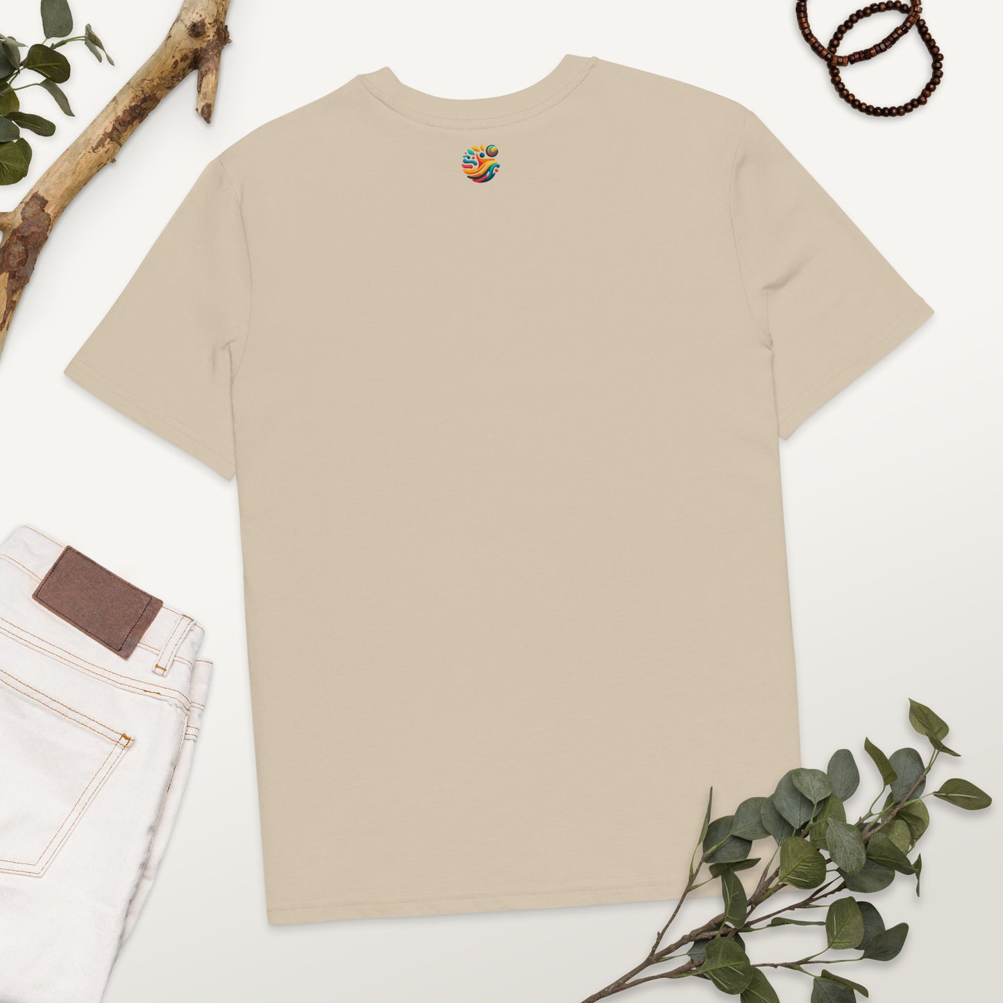Camiseta de algodón orgánico unisex con Estampado de Realidad Virtual y Juegos