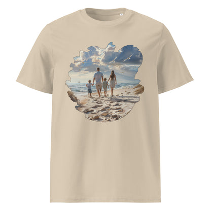 Camiseta de Algodón Orgánico Unisex "Días de Playa"