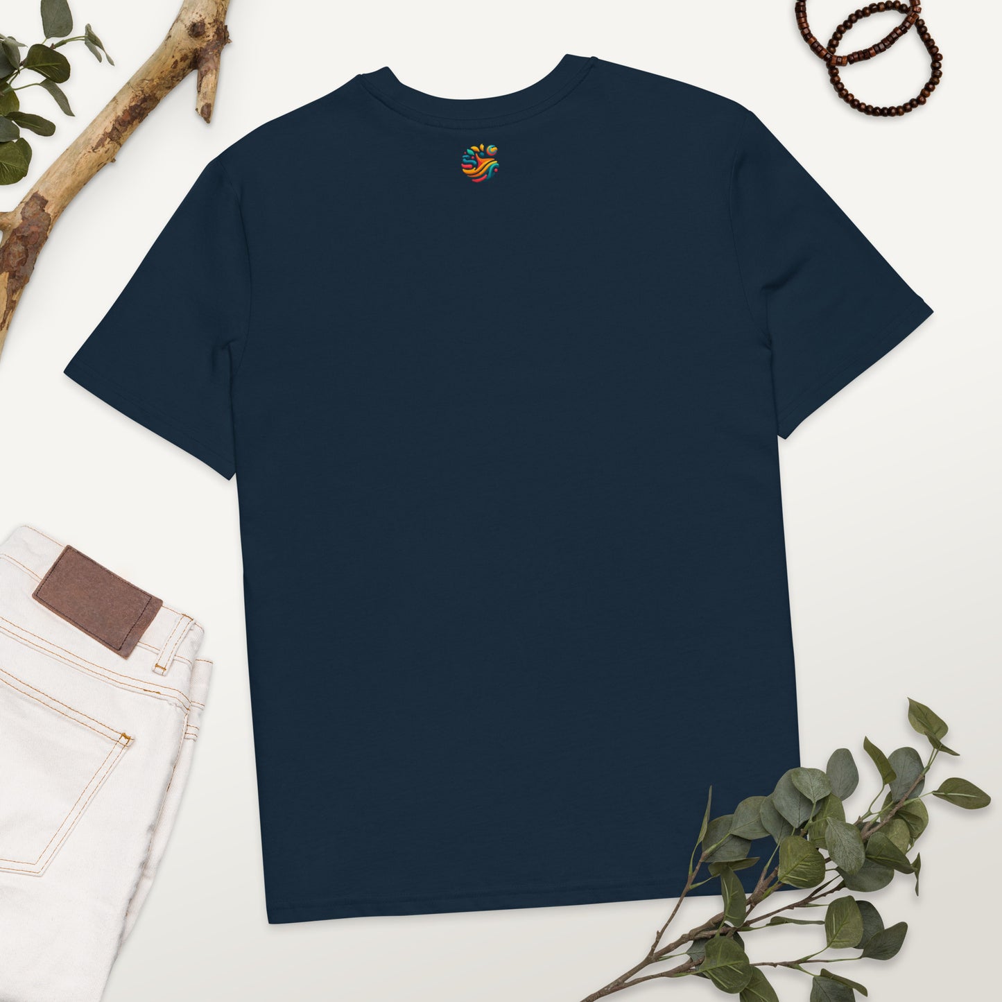 Camiseta de algodón orgánico unisex con Estampado de Realidad Virtual y Juegos