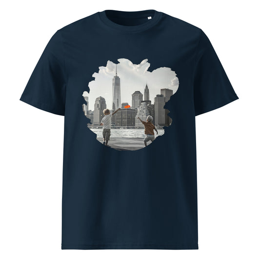 Camiseta de algodón orgánico unisex con Estampado de Juegos Urbanos