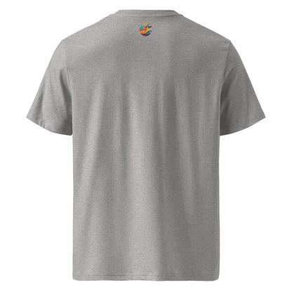 Camiseta de algodón orgánico unisex con Estampado de Skateboarding Urbano