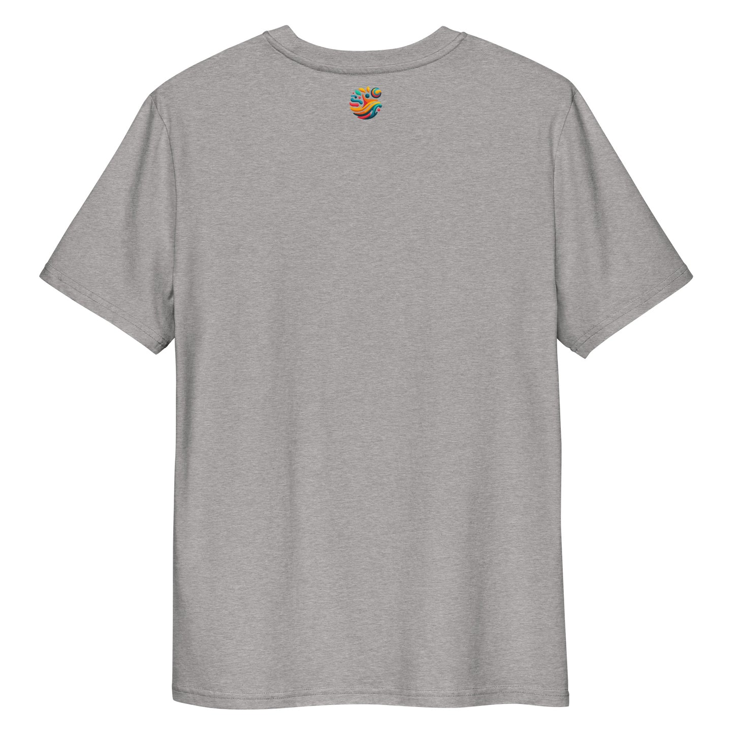 Camiseta de algodón orgánico unisex con Estampado de Surf y Palmera Tropical