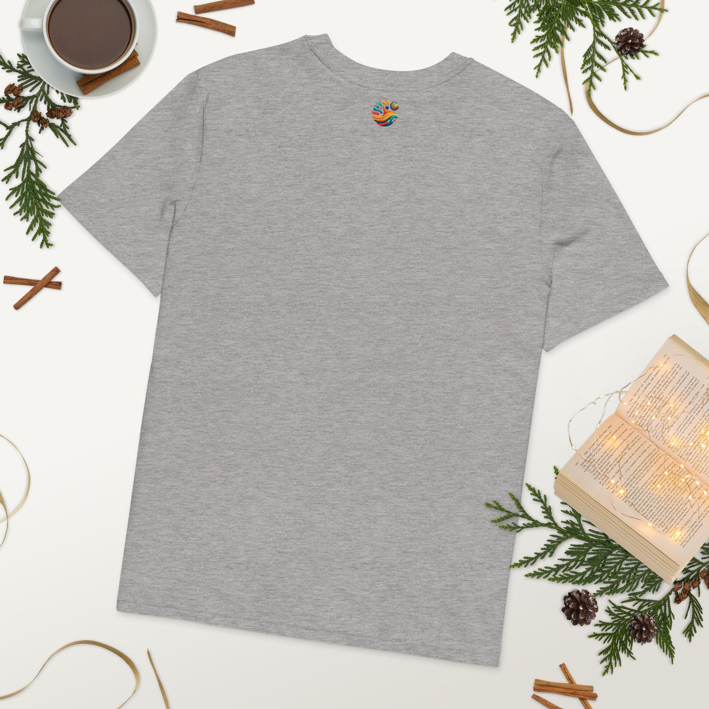 Camiseta de algodón orgánico unisex "Equilibrio Natural"