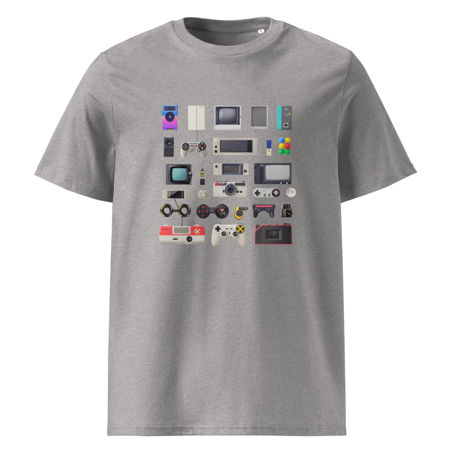 Camiseta de algodón orgánico unisex con Estampado de Gadgets Retro