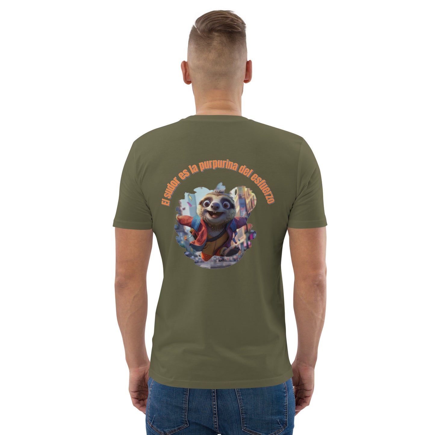 Camiseta Orgánica "Esfuerzo Brillante" para los Amantes de la Superación