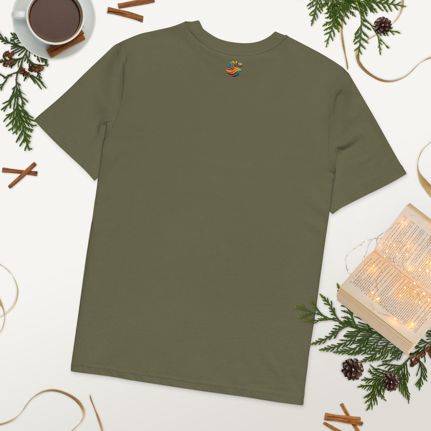 Camiseta de algodón orgánico unisex "Equilibrio Natural"