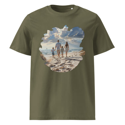 Camiseta de Algodón Orgánico Unisex "Días de Playa"