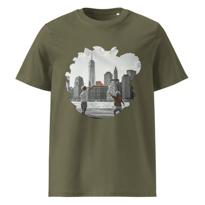 Camiseta de algodón orgánico unisex con Estampado de Juegos Urbanos