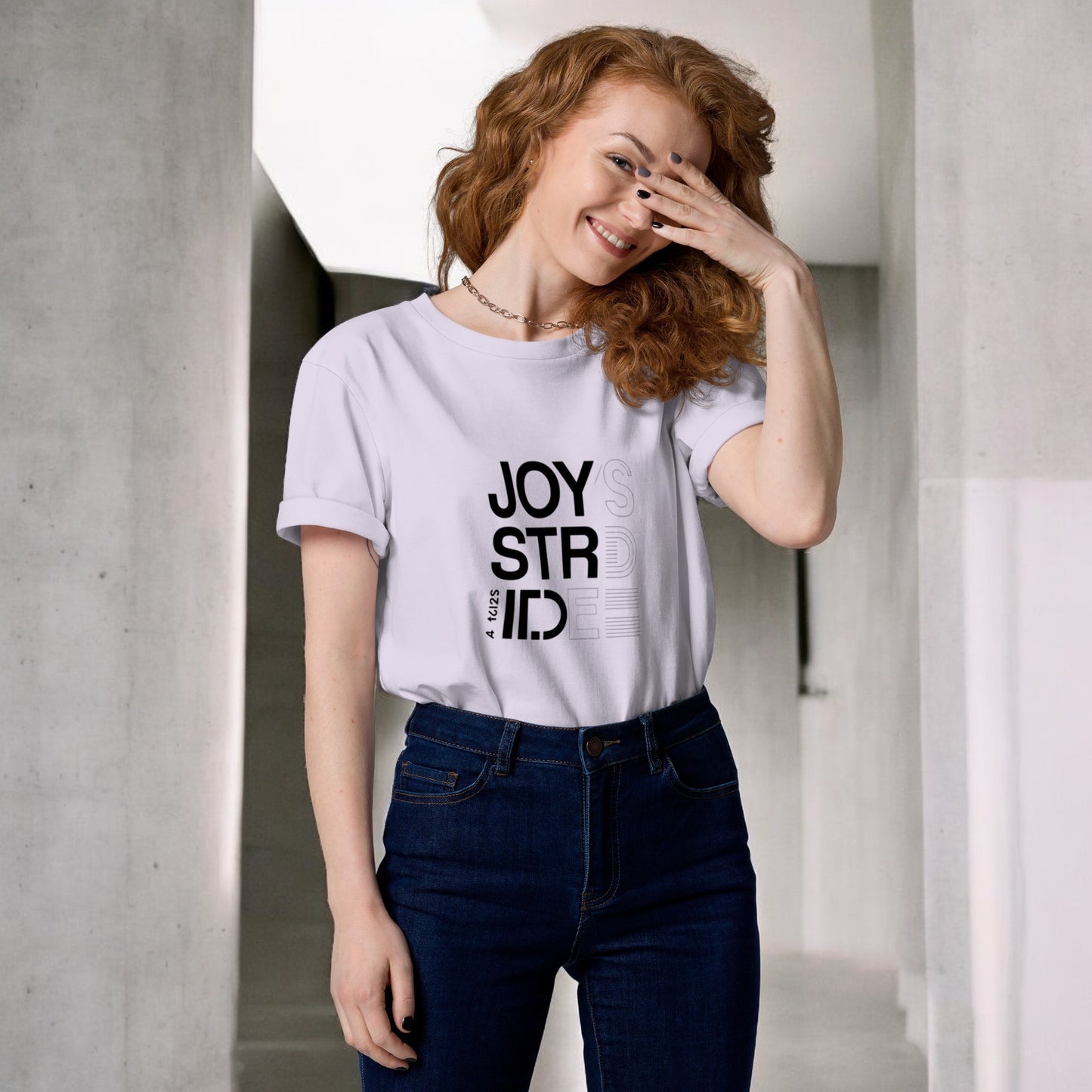 Camiseta JoyStride – Minimalismo Consciente