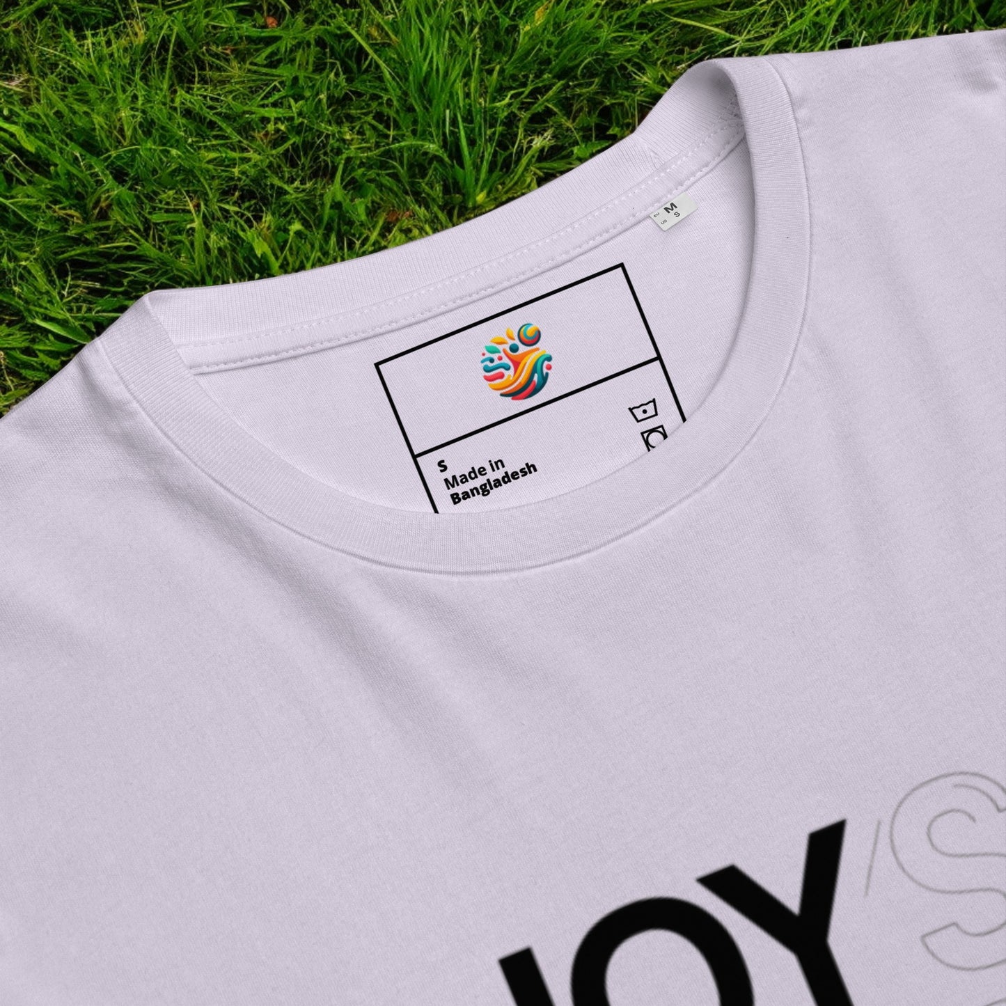 Camiseta JoyStride – Minimalismo Consciente