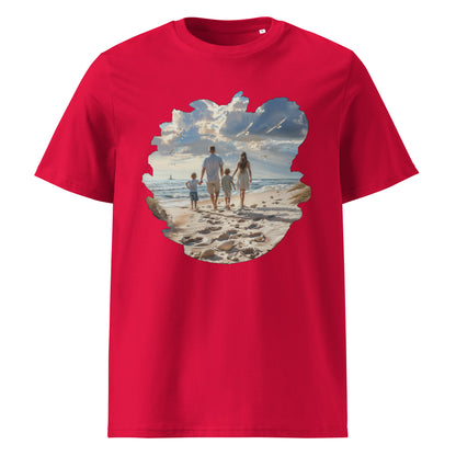 Camiseta de Algodón Orgánico Unisex "Días de Playa"