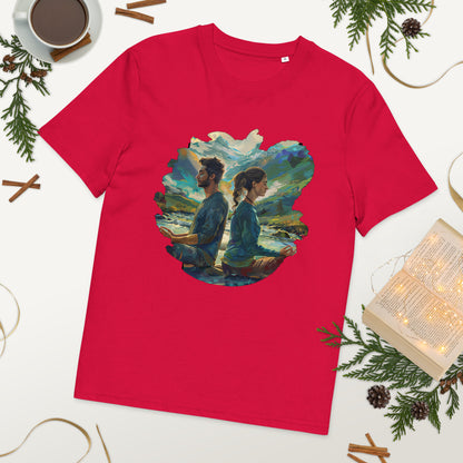 Camiseta de algodón orgánico unisex "Equilibrio Natural"