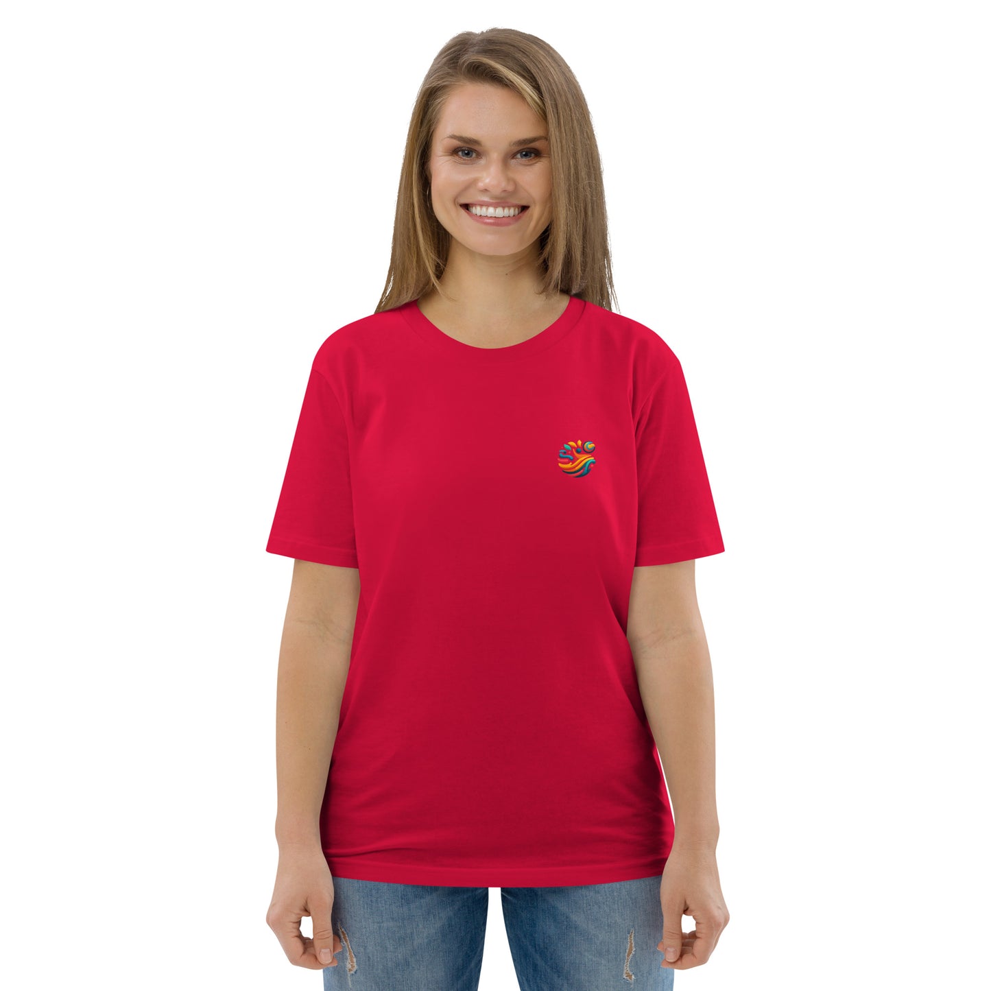 Camiseta orgánica "Tortuga Sabia" con mensaje inspirador.