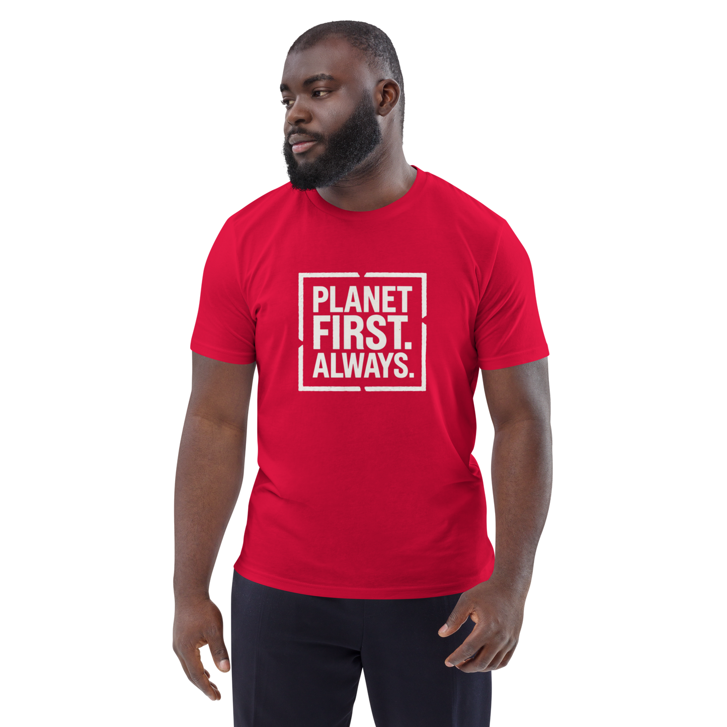 Camiseta "Planet First. Always."