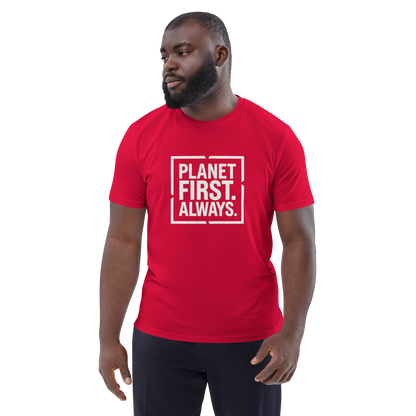 Camiseta "Planet First. Always."