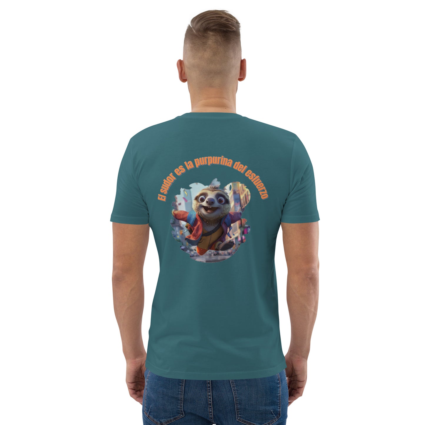 Camiseta Orgánica "Esfuerzo Brillante" para los Amantes de la Superación