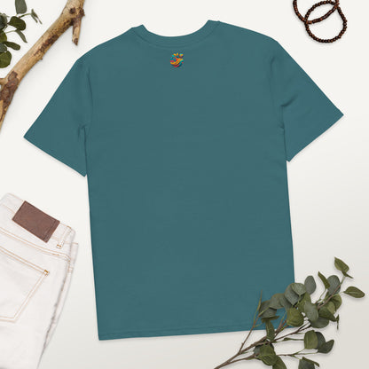 Camiseta de algodón orgánico unisex con Estampado de Realidad Virtual y Juegos