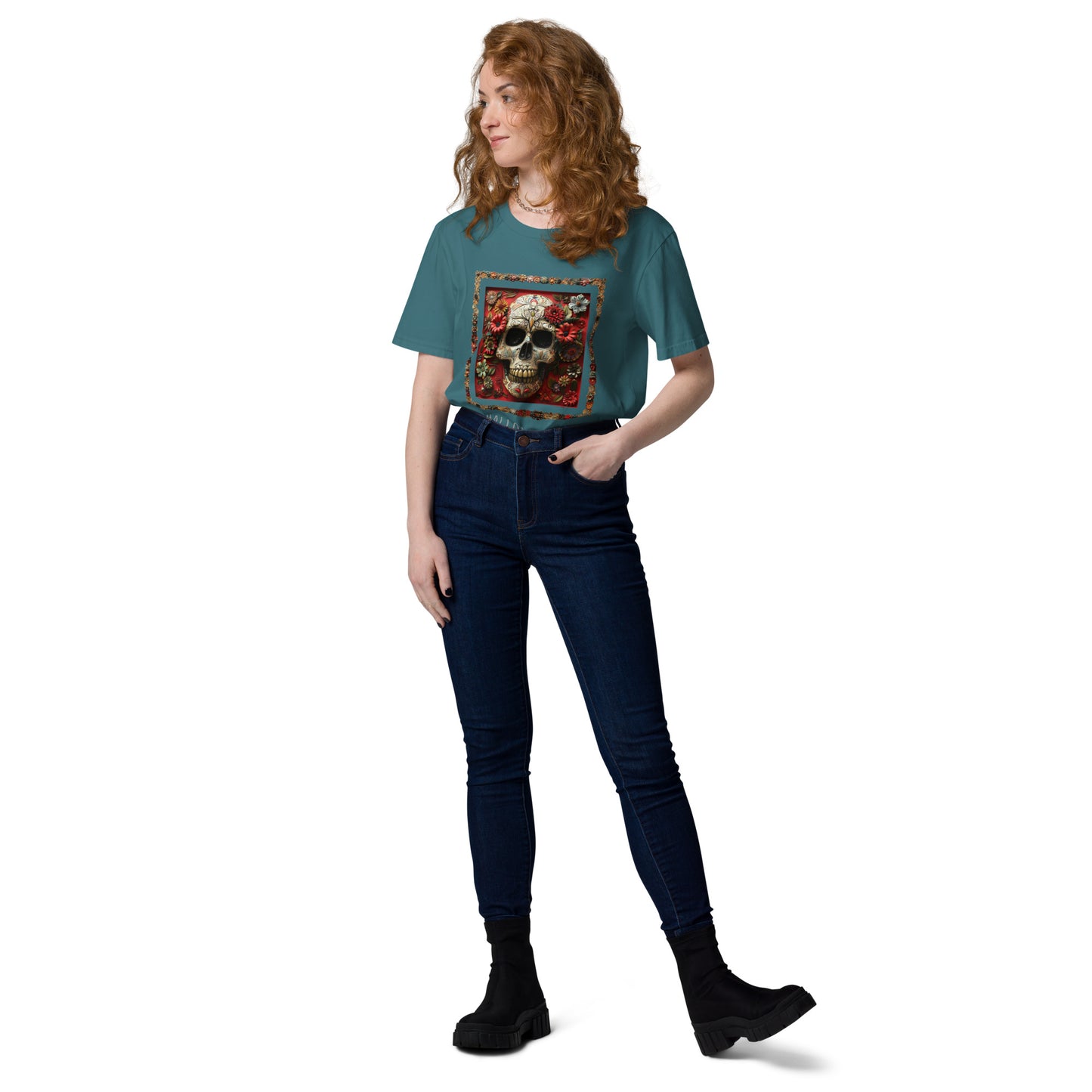 Camiseta ecológica unisex "Calavera"
