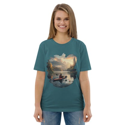Camiseta Orgánica de Algodón "Explorador del Lago"