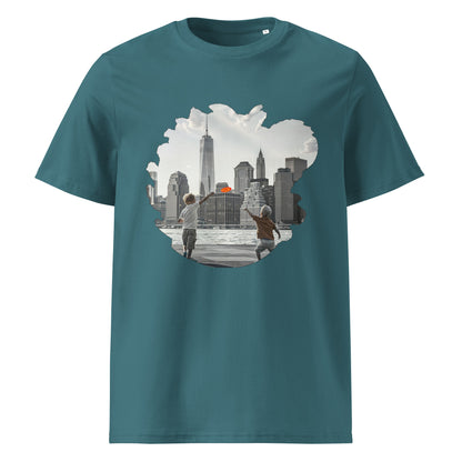 Camiseta de algodón orgánico unisex con Estampado de Juegos Urbanos