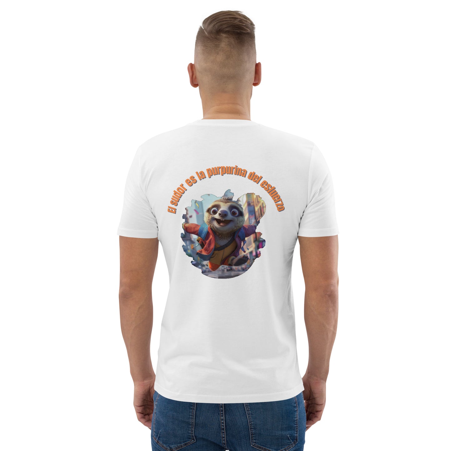 Camiseta Orgánica "Esfuerzo Brillante" para los Amantes de la Superación