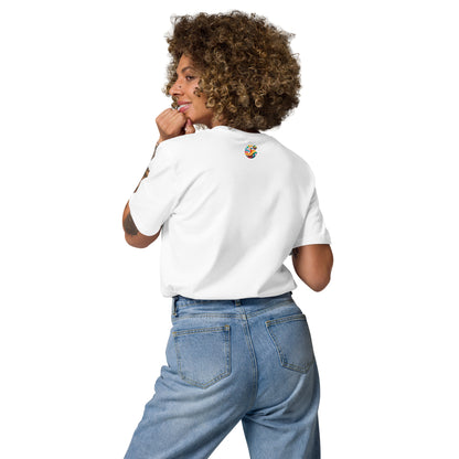 Camiseta Mujer de Algodón Orgánico "Cachorro Juguetón"