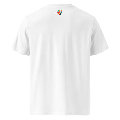 Camiseta de algodón orgánico unisex con Estampado de Skateboarding Urbano