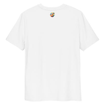 Camiseta de algodón orgánico unisex con Estampado de Turismo Urbano