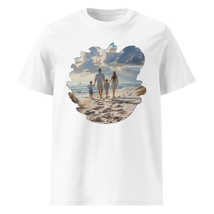 Camiseta de Algodón Orgánico Unisex "Días de Playa"