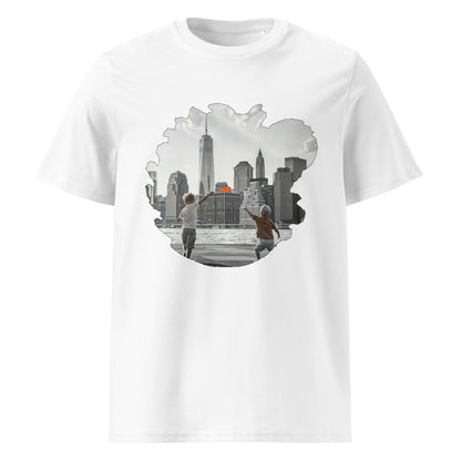Camiseta de algodón orgánico unisex con Estampado de Juegos Urbanos