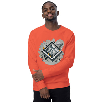 Sudadera orgánica raglán: comodidad natural y estilo sostenible.