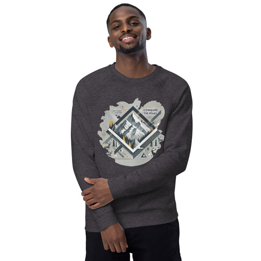 Sudadera orgánica raglán: comodidad natural y estilo sostenible.