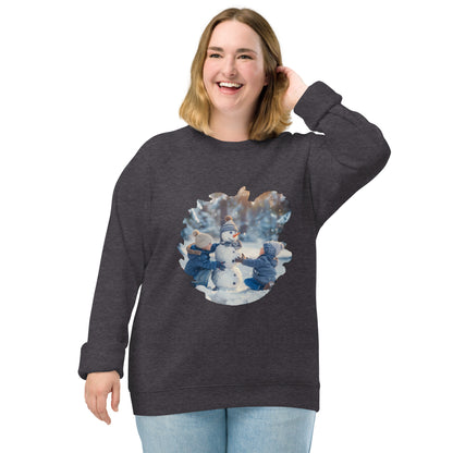 Sudadera Orgánica Adulto "Diversión Invernal"